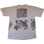 画像2: 【過去に販売した商品です】古着 M,C.Escher エッシャー だまし絵 マルチプリント WHT Tシャツ 90's/130317 (2)