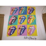 画像3: 古着 Rolling Stones ローリングストーンズ 北米ツアー Tシャツ WHT 80's/130423 (3)