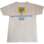 画像2: 古着 Rolling Stones ローリングストーンズ 北米ツアー Tシャツ WHT 80's/130423 (2)