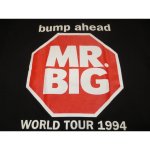 画像3: 【過去に販売した商品です】古着 MR.BIG ミスタービッグ BUMP AHEAD ツアー Tシャツ 90's/130510 (3)