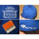 画像2: デッドストック OUTKAST アウトキャスト CAP キャップ 帽子 BLUE 00's/130920 (2)