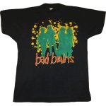 画像1: 【過去に販売した商品です/SOLD OUT】古着 BAD BRAINS バッドブレインズ Quickness ワールドツアー Tシャツ 80's/130925 (1)