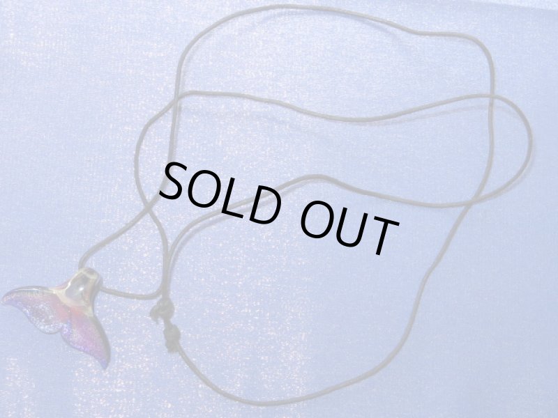 画像3: 新品 グラスアート GLASS ARTS ハンドメイド ペンダント Whale PUP 14MA-5 / 140402 (3)