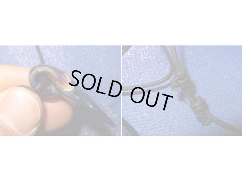 画像4: 新品 グラスアート GLASS ARTS ハンドメイド ペンダント Whale PUP 14MA-5 / 140402 (4)