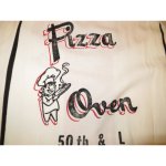 画像4: 古着 THE TRI TONE pizza oven レーヨン ボーリングシャツ RED/WHT/BLK USA製 60's /140615 (4)