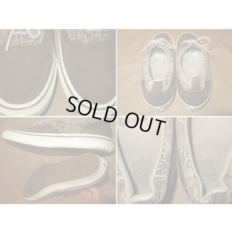 画像4: 古着 VANS バンズ ERA スウェード 柄 BRW USA製 90's /140707 (4)