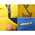 画像6: 古着 adidas アディダス セットアップ ジャージ ブルゾン YEL/NVY 70's /150403 (6)