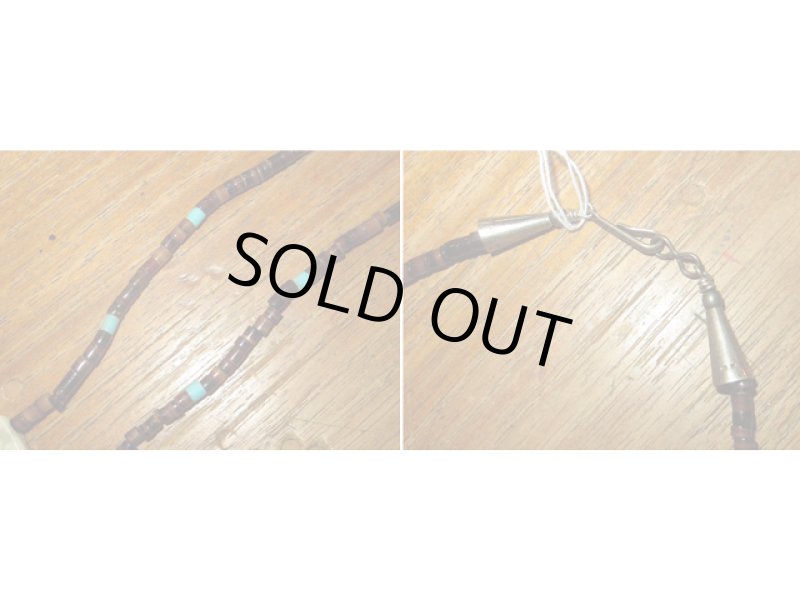 画像4: インディアンジュエリー ズニ族 フェティッシュ 首飾り ベアー 熊 動物 アニマルモチーフ  / 150406 (4)