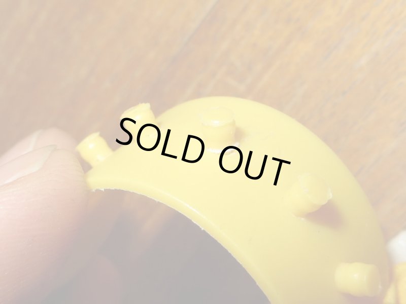 画像4: 古着 Champion チャンピオン トリコタグ PURDUE大学 カレッジ系 ペインターキャップ CAP 帽子 YEL USA製 80's/140420 (4)