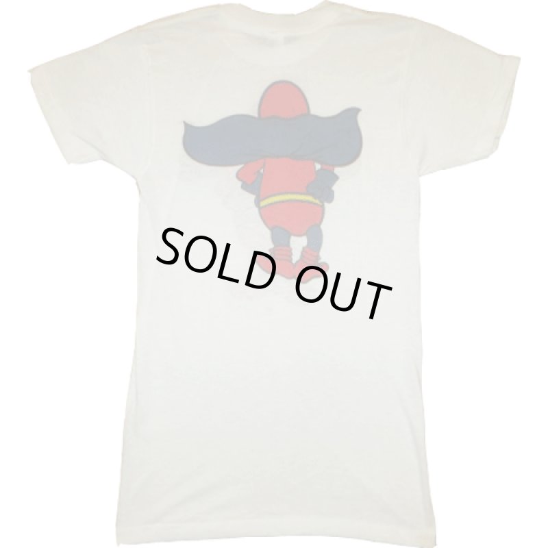 画像2: デッドストック BUDMAN バドマン バドワイザー Tシャツ WHT 80's / 150616 (2)