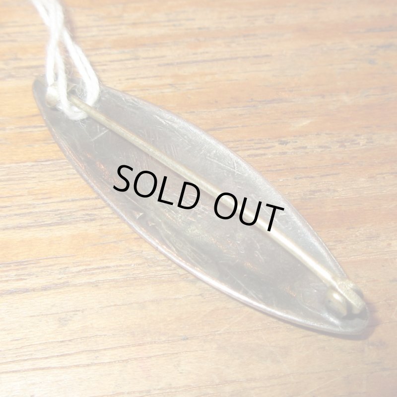 画像2: アンティーク ネイティヴ インディアンジュエリー ナバホ族 スワスティカ 卍 シルバーブローチ / 151112 (2)