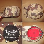 画像3: 新品 BRIXTON ブリクストン チョコチップカモ 迷彩 キャップ CAP 帽子 BEI 00's / 151117 (3)