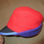 画像2: 古着 patagonia パタゴニア DUCKBILL ダックビル フリース キャップ CAP 帽子 RED/PUP USA製 90's / 151219 (2)