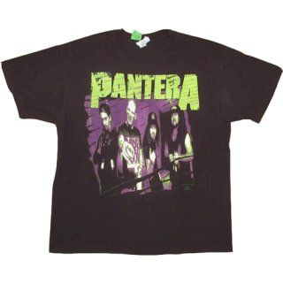 古着 90's PANTERA パンテラ VULGAR EURO Tシャツ BLK 