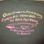 画像4: 【過去に販売した商品/在庫なし/SOLD OUT】古着 SMOKIN' GROOVES P-FUNK CYPRESS HILL 音楽フェス RAP ラップ Tシャツ GRN 90's / 160225 (4)