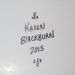 画像5: Kalen Blackburn カレンブラックバーン アーティスト トーテムポール 額縁入り ポスター アート作品 インテリア 00's / 160529 (5)