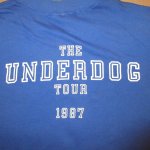 画像4: 【過去に販売した商品/在庫なし/SOLD OUT】古着 FISHBONE フィッシュボーン 1987 THE UNDERDOG TOUR Tシャツ BLUE 80's / 160610 (4)