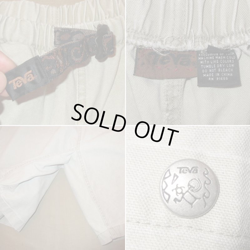 画像5: 古着 Teva テバ アウトドア ショーツ ショートパンツ BEI 00's / 160614 (5)