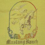 画像3: 古着 Mustang Ranch マスタングランチ エロプリント Tシャツ YRL 80's / 160618 (3)