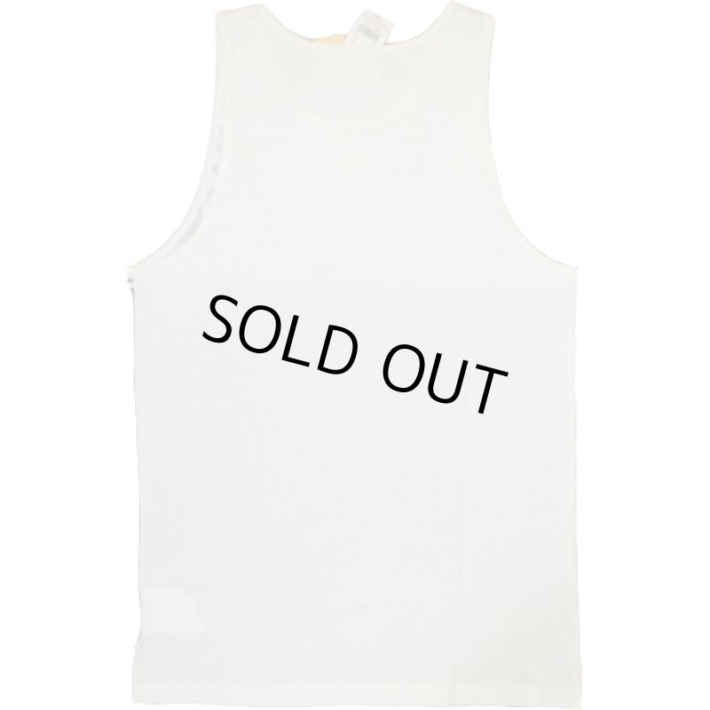 画像2: 新品 VANS バンズ LOCO MOCO POCKET アロハ トロピカル パイナップル タンクトップ WHT/NVY/GRY 00's / 160801 (2)