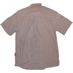 画像2: 古着 patagonia パタゴニア 織り柄 アウトドア 半袖シャツ GRY 00's / 170627 (2)