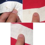 画像4: 古着 USA FLAG アメリカ国旗 星条旗 フラッグ ヴィンテージ アンティーク 70's / 170709 (4)