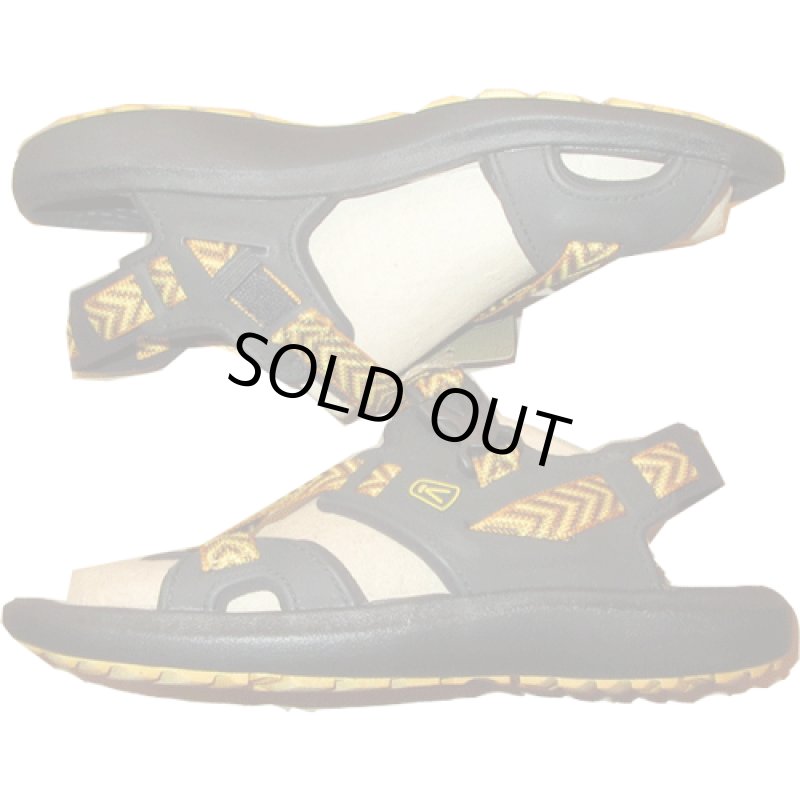 画像2: 新品 KEEN キーン MAUPIN マーピン アウトドア スポーツ サンダル BLK/YEL 00's / 170717 (2)