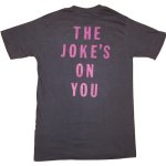 画像2: デッドストック 古着 80's 90's EXCEL エクセル THE JOKE'S ON YOU クロスオーバー スケートロック Tシャツ BLK / 170824 (2)