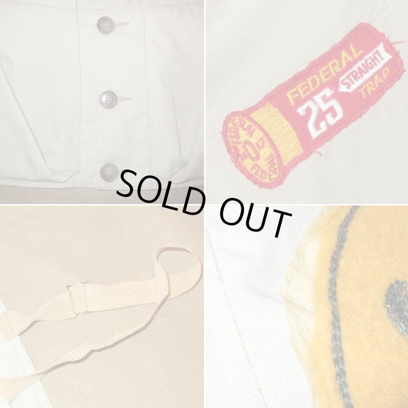 画像6: 古着 50's 10-X MFG CO ハンティング シューティングベスト BEI / 171109 (6)