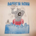 画像3: 古着 90's BEASTIE BOYS ビースティボーイズ HELLO NASTY ツアー w ASIAN DUB FOUNDATION Tシャツ WHT / 171205 (3)