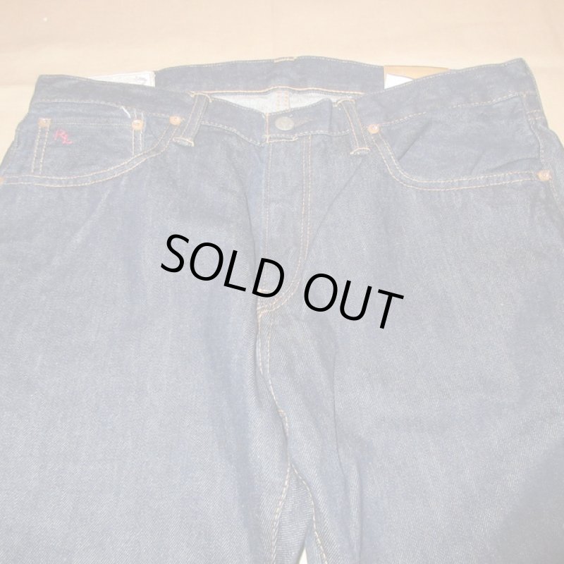 画像3: W:33 新品 00's Ralph Lauren ラルフローレン HAMPTON STRAIGHT デニム パンツ ジーンズ /171209 (3)