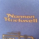 画像5: 古着 90's Norman Rockwell ノーマンロックウェル VAN HEUSEN アート シルクネクタイ / 180210 (5)
