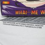 画像6: デッドストック 90's MAD MAGAZINE マッドマガジン RACING アルフレッド キャラクター Tシャツ WHT b / 180410 (6)
