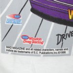 画像5: デッドストック 90's MAD MAGAZINE マッドマガジン RACING アルフレッド キャラクター Tシャツ WHT a / 180410 (5)