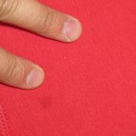 画像6: 古着 80's COCHISE COLLEGE カレッジプリント 半袖スウェット RED /180508 (6)
