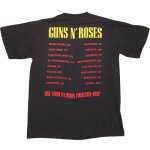 画像2: 古着 90's GUNS&ROSES ガンズ＆ローゼス USE YOUR ILLUSION TOUR Tシャツ BLK / 180529 (2)