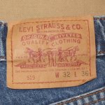 画像9: 古着 90's Levi's 519 リーバイス カットオフ デニム ショートパンツ BLUE made in USA  / 180531 (9)