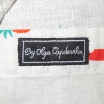 画像6: 新品 00's i-tal COLLECTIVE CALI SHIRT by OLGA CAPDEVILA HEMP 半袖シャツ WHT / 180610 (6)