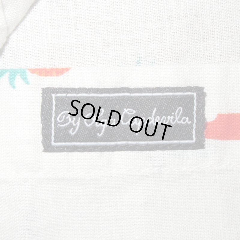 画像6: 新品 00's i-tal COLLECTIVE CALI SHIRT by OLGA CAPDEVILA HEMP 半袖シャツ WHT / 180610 (6)