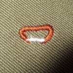 画像3: 新品 PRANA プラナ アウトドアブランド カラビナ 刺繍 ショーツ OLV / 180702 (3)