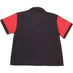 画像2: 古着 00's CRUSIN USA 2トーン ボーリングシャツ RED×BLK / 180709 (2)