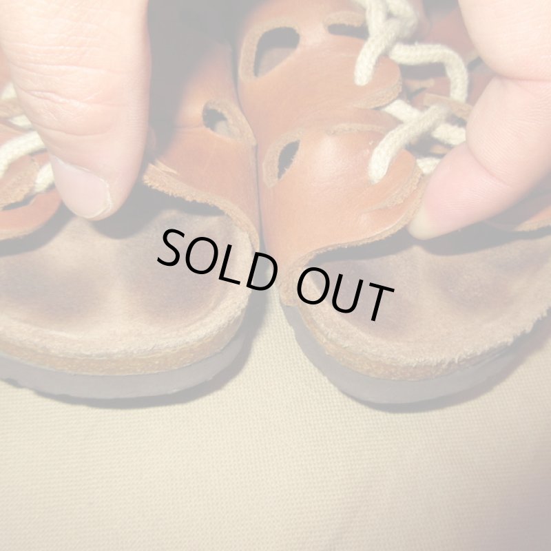 画像9: 古着 00's BIRKENSTOCK ビルケンシュトック VERONA ベローナ レザーサンダル BRW  / 180716 (9)