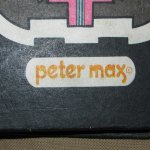 画像4: アンティーク 70's PETER MAX ピーターマックス ファイル バインダー / 180817 (4)