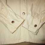 画像7: 古着 70's Mackey メキシコ製 キノコ刺繍 ヒッピー 長袖シャツ WHT /180908 (7)