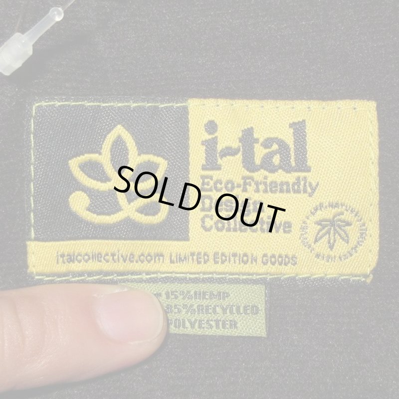 画像12: 新品 00's i-tal Collective アイタルコレクティヴ HEMP コーチジャケット YANG by ELNA / 180918 (12)