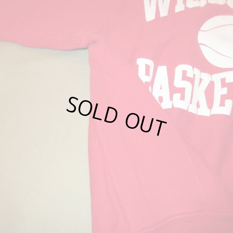 画像5: 古着 80's Champion チャンピオン REVERSE WEAVE リバースウィーヴ トリコタグ カレッジ スウェット RED /181204 (5)