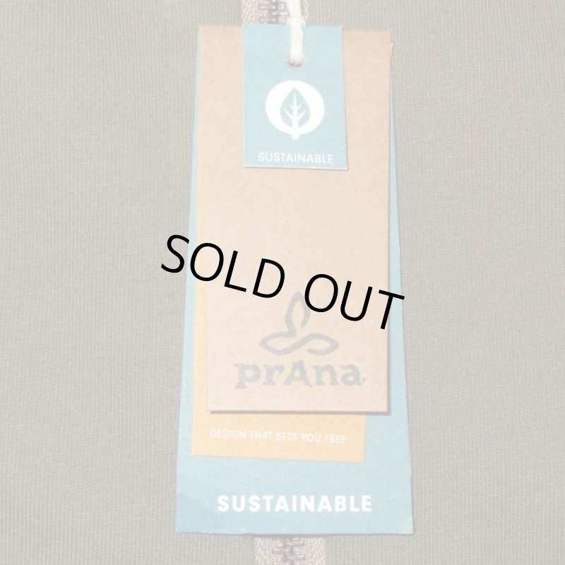 画像8: 新品 00's prana プラナ Lifestyle Full Zip Lined Hood 内ボア スウェットパーカ  GRN /181204 (8)