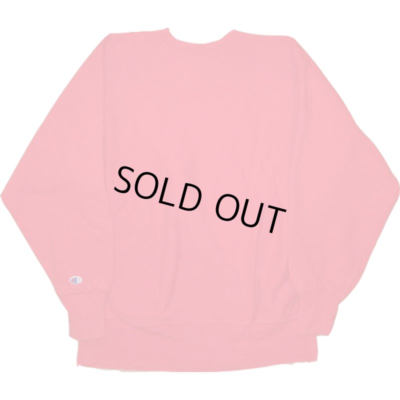 画像2: 古着 80's Champion チャンピオン REVERSE WEAVE リバースウィーヴ トリコタグ カレッジ スウェット RED /181204 (2)