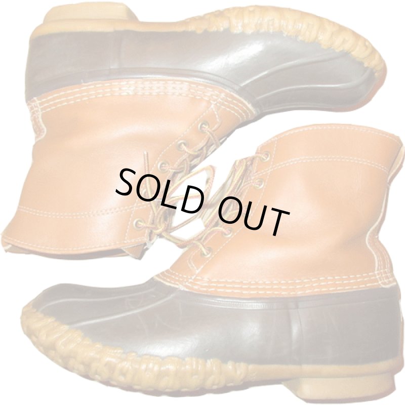 画像2: 古着 80's L.L.Bean エルエルビーン ビーンブーツ アウトドア レザーブーツ BRW / 181211 (2)