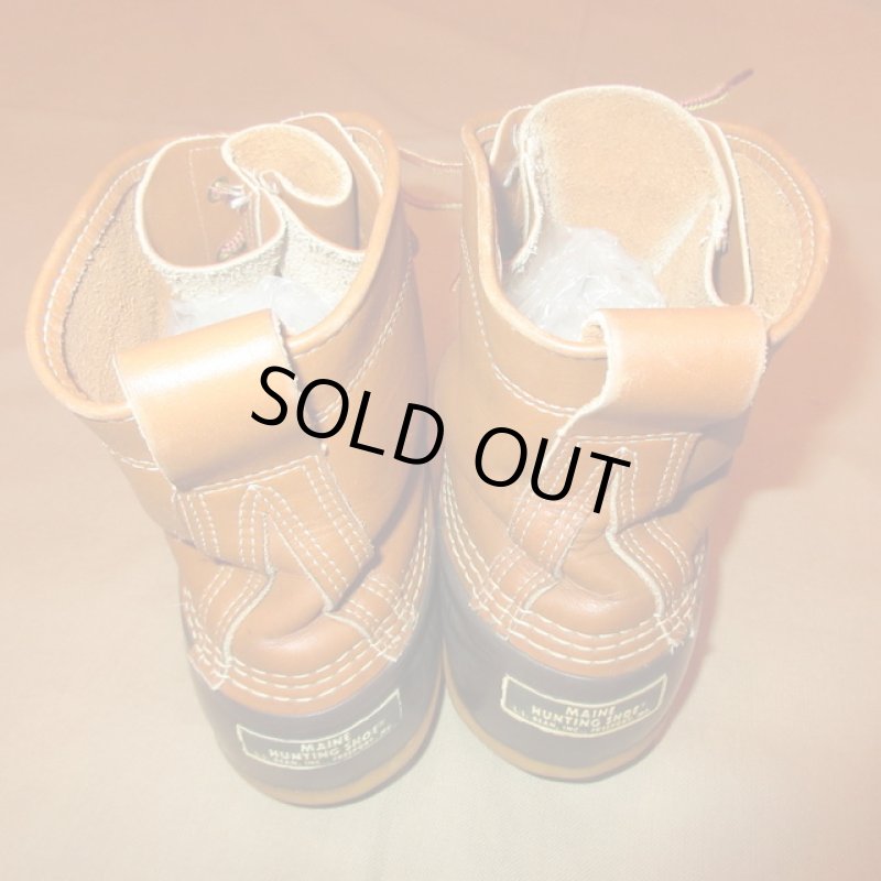 画像5: 古着 80's L.L.Bean エルエルビーン ビーンブーツ アウトドア レザーブーツ BRW / 181211 (5)